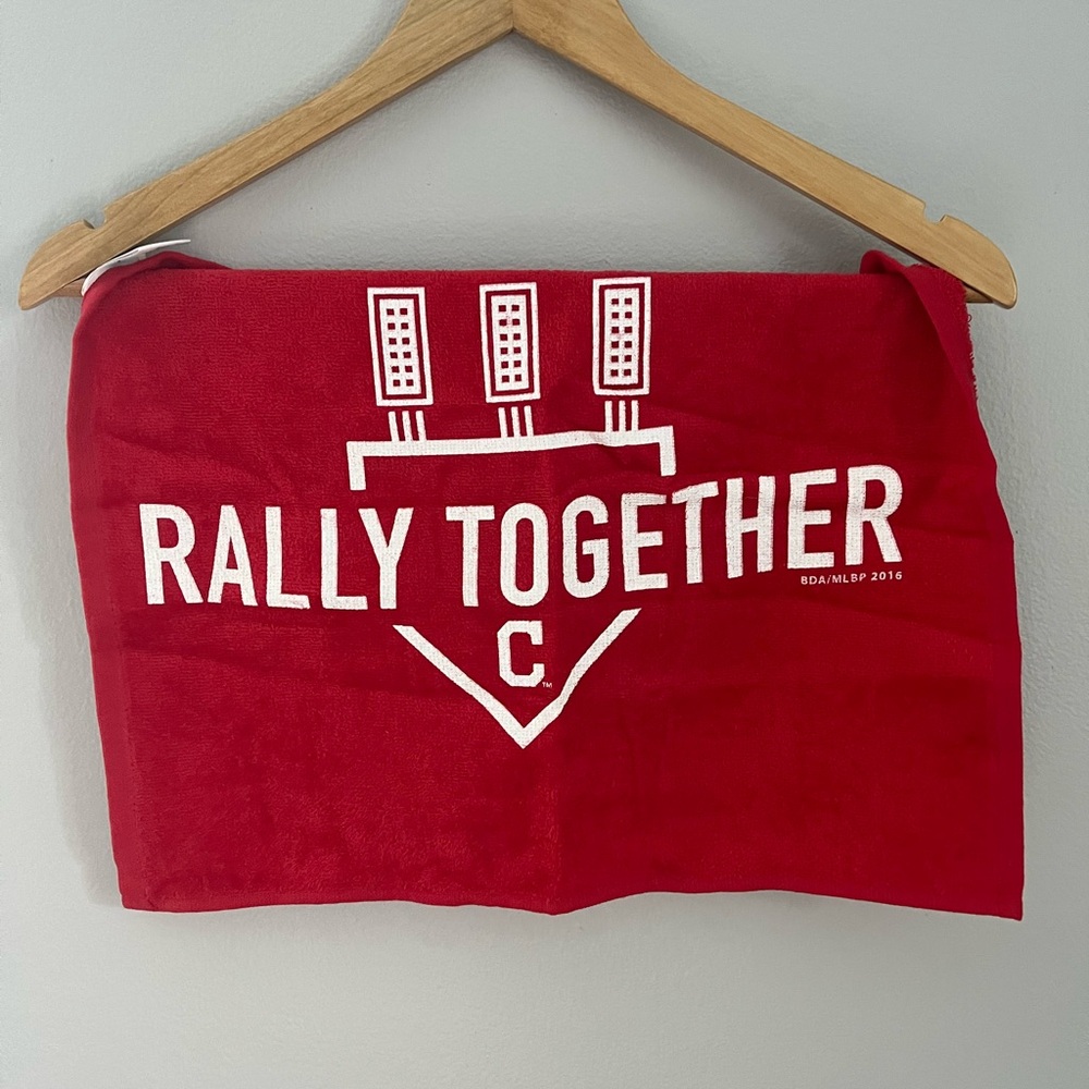 Cleveland Indians - “Rally Together” Rally Towel from 2016 World Series